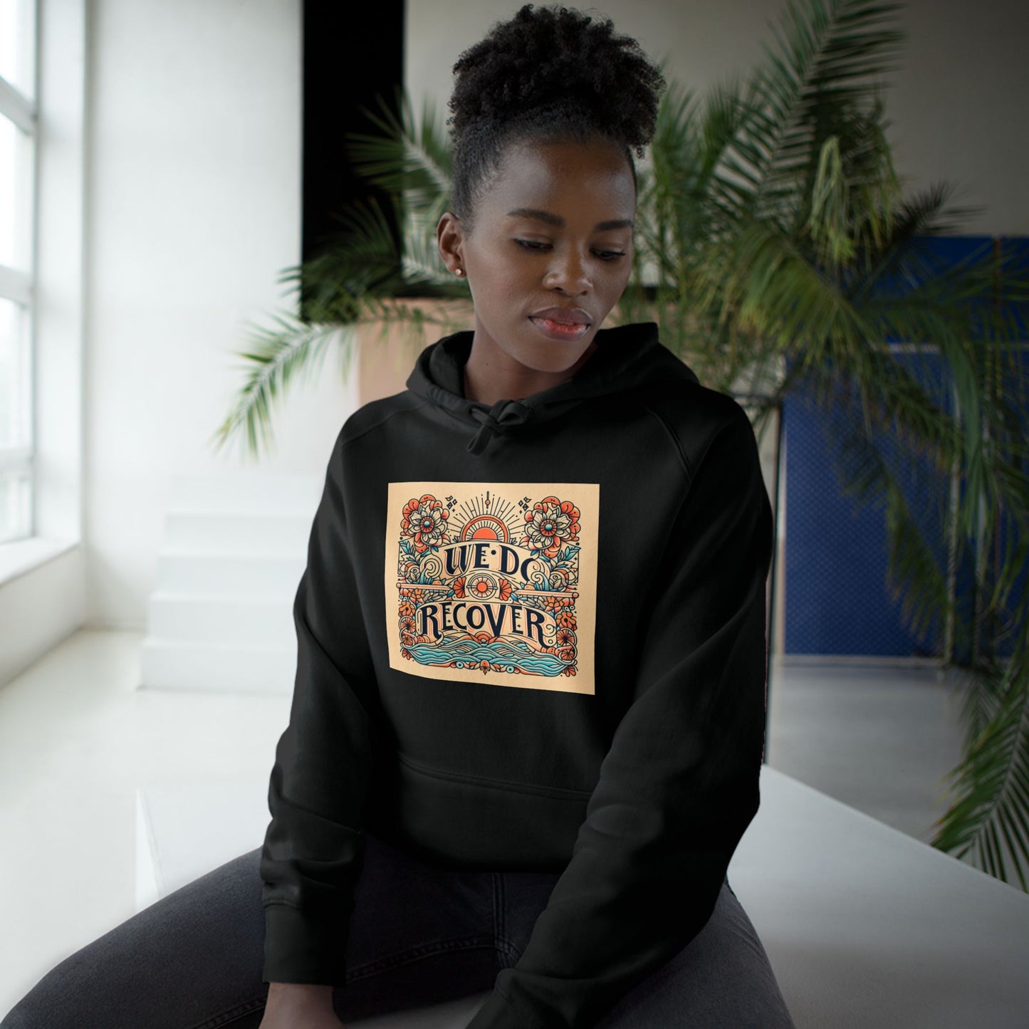 Everyday Recovery Unisex Hoodie - LIVED & RECOVER Design