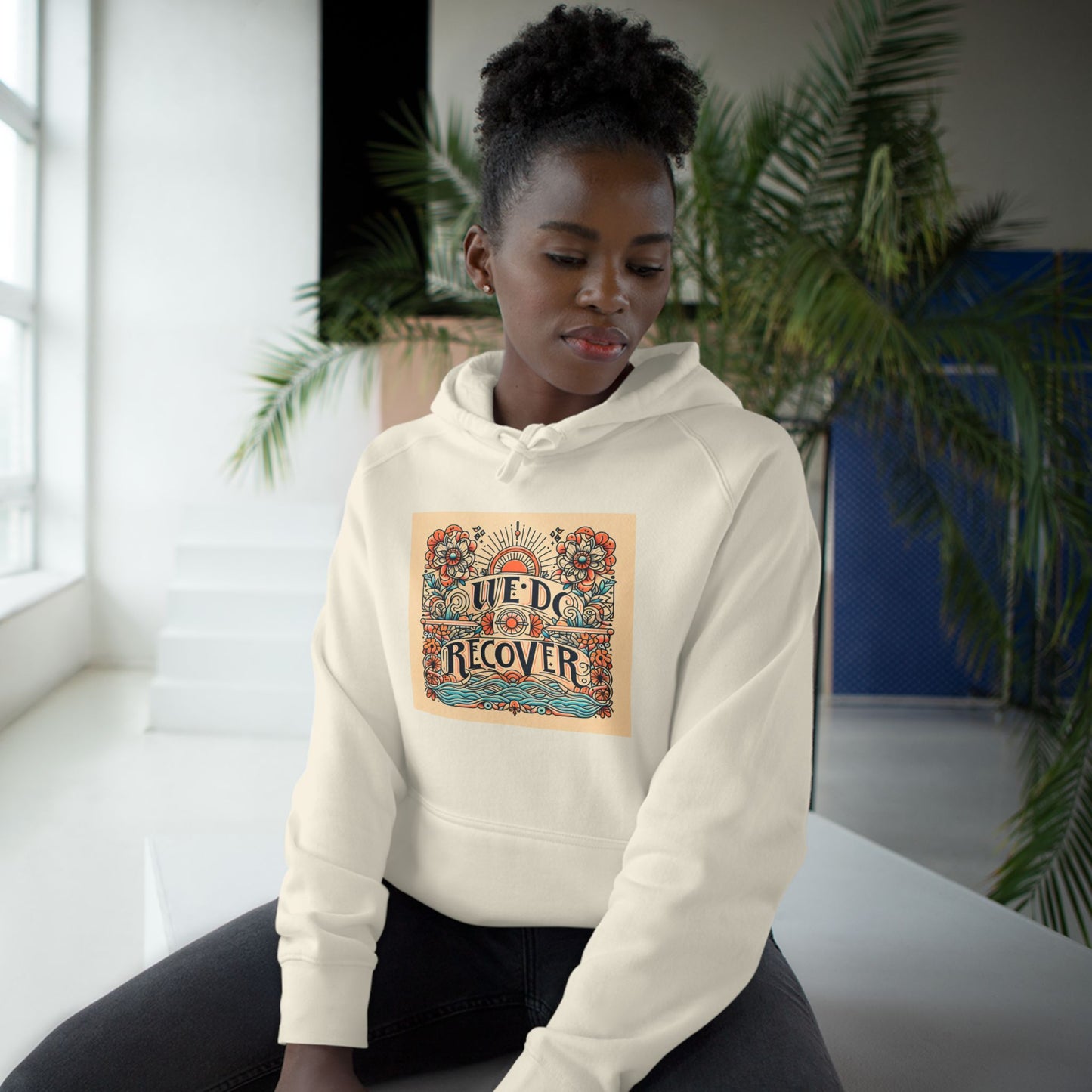 Everyday Recovery Unisex Hoodie - LIVED & RECOVER Design