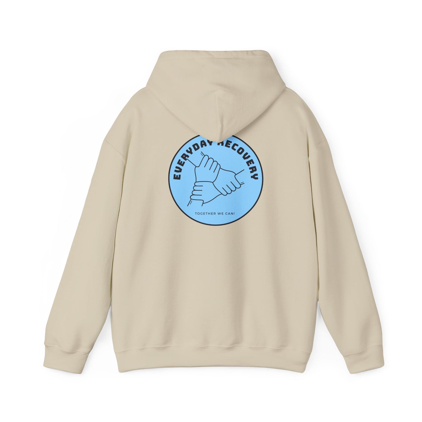 Empowering Unisex Hooded Sweatshirt - 'Be the Voice of the Ones We Have Lost!' | Everyday Recovery Design