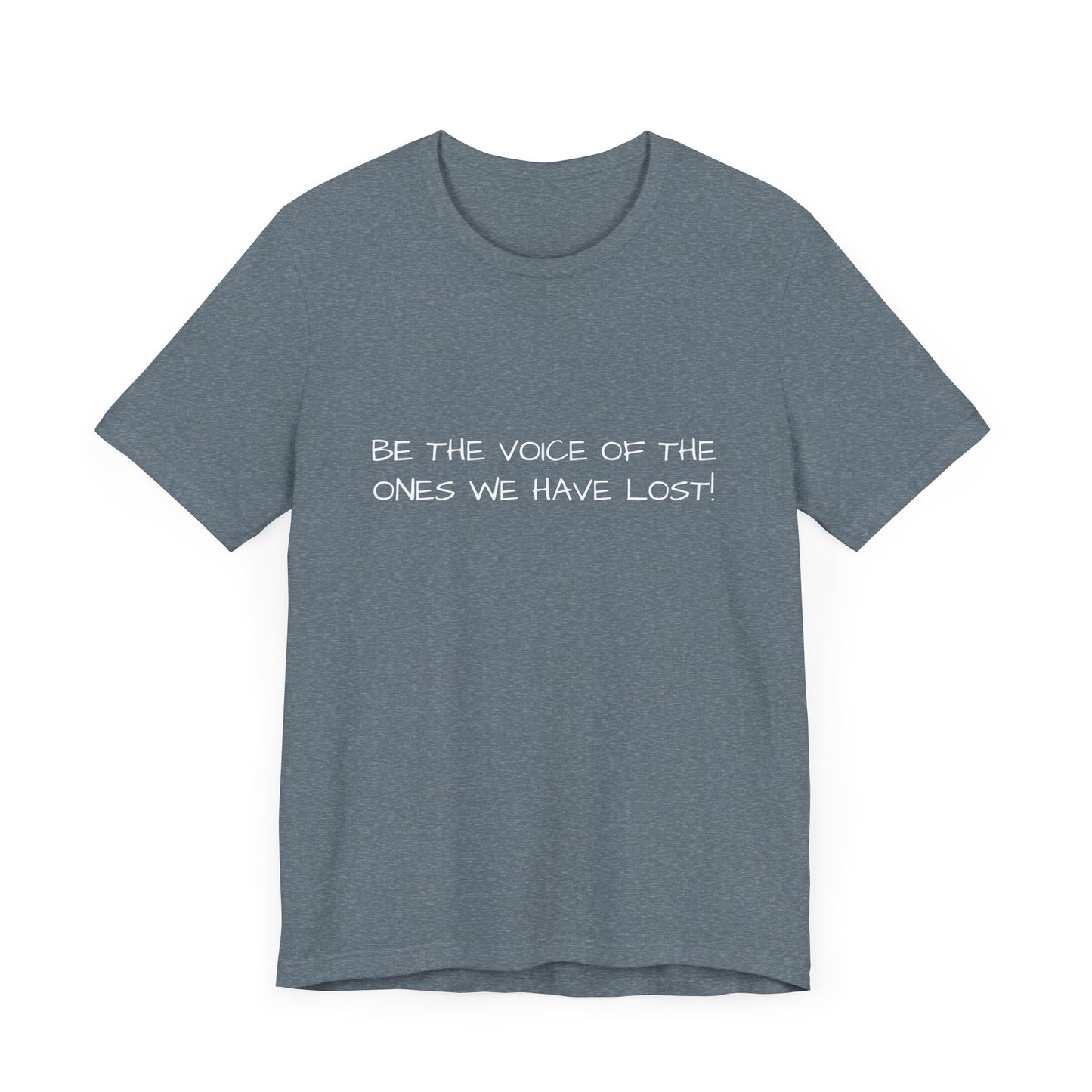 Inspirational Voice Tee - Unisex Jersey Short Sleeve T-Shirt