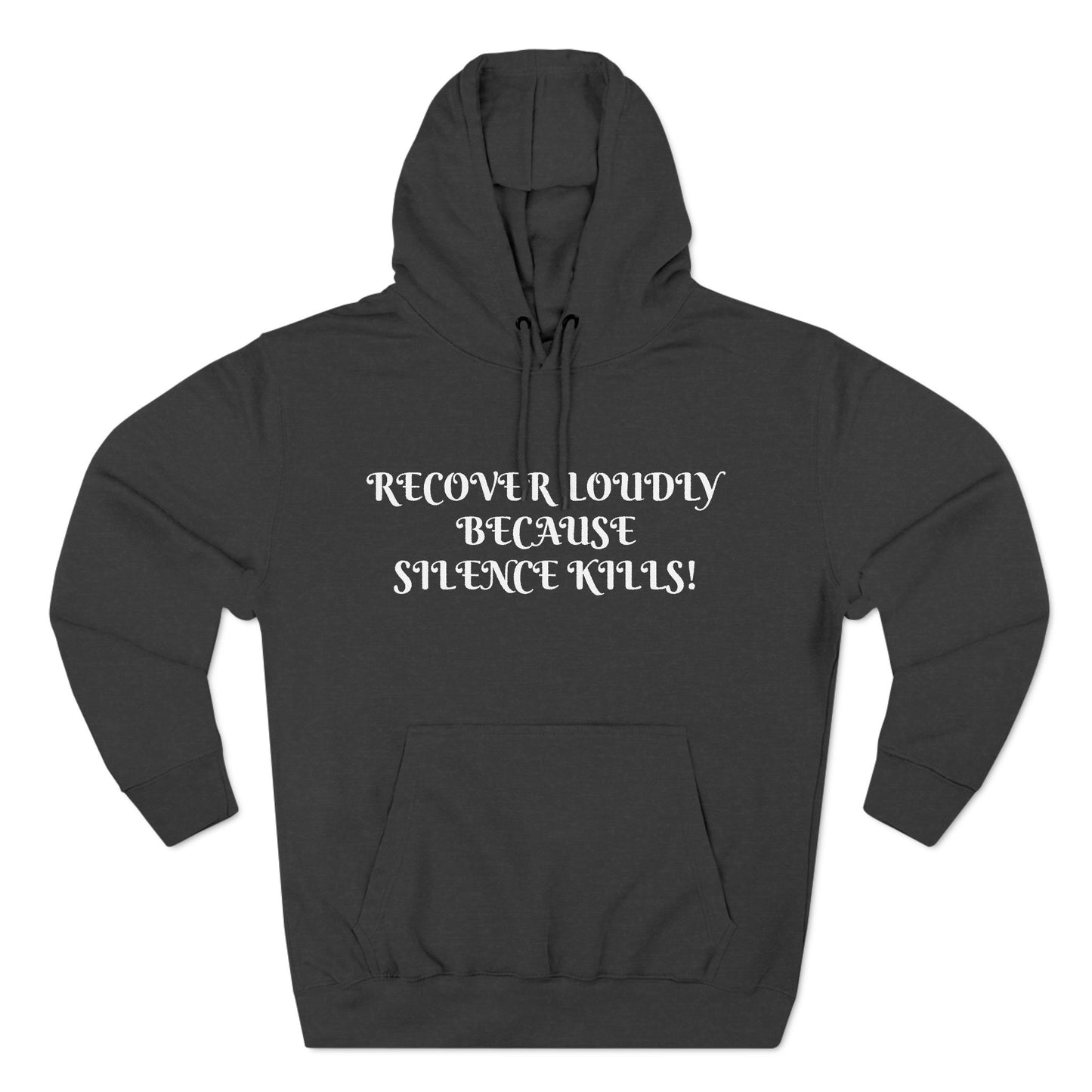 Cozy Three-Panel Fleece Hoodie for Casual Comfort