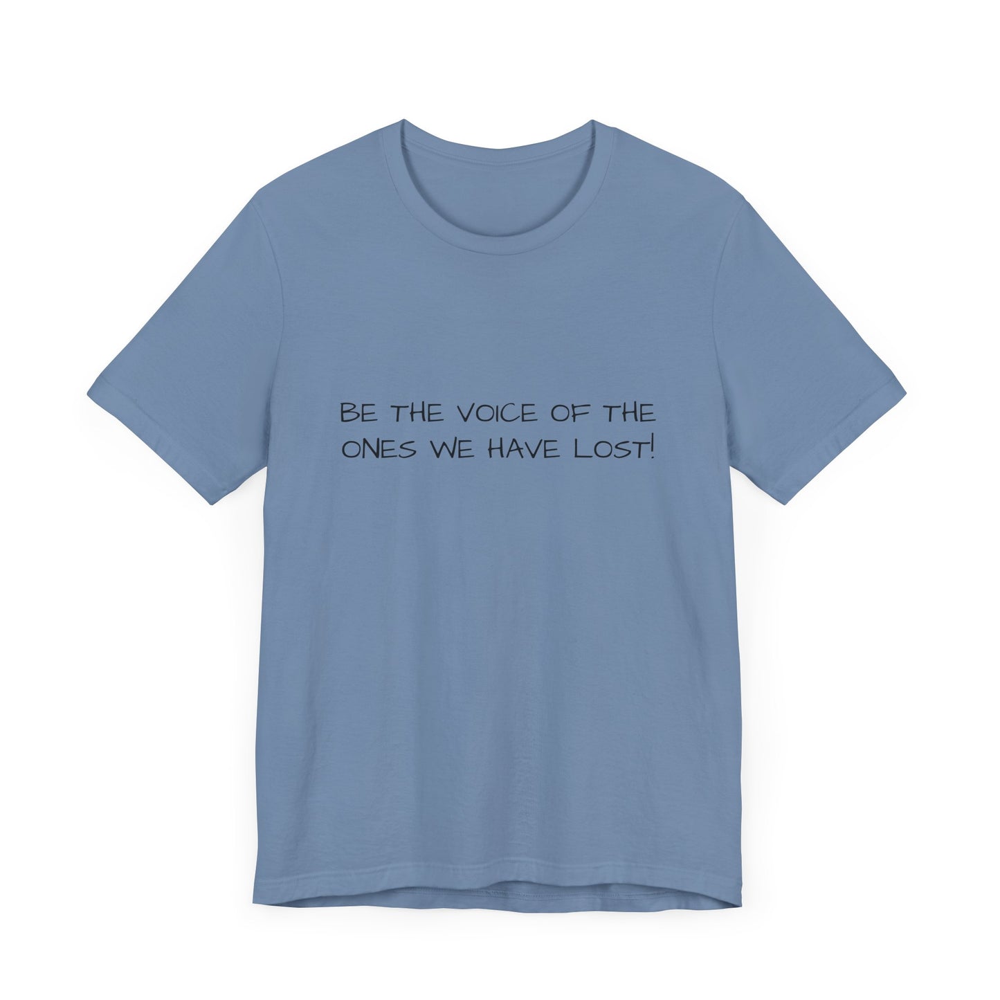 Inspirational Voice Tee - Unisex Jersey Short Sleeve T-Shirt