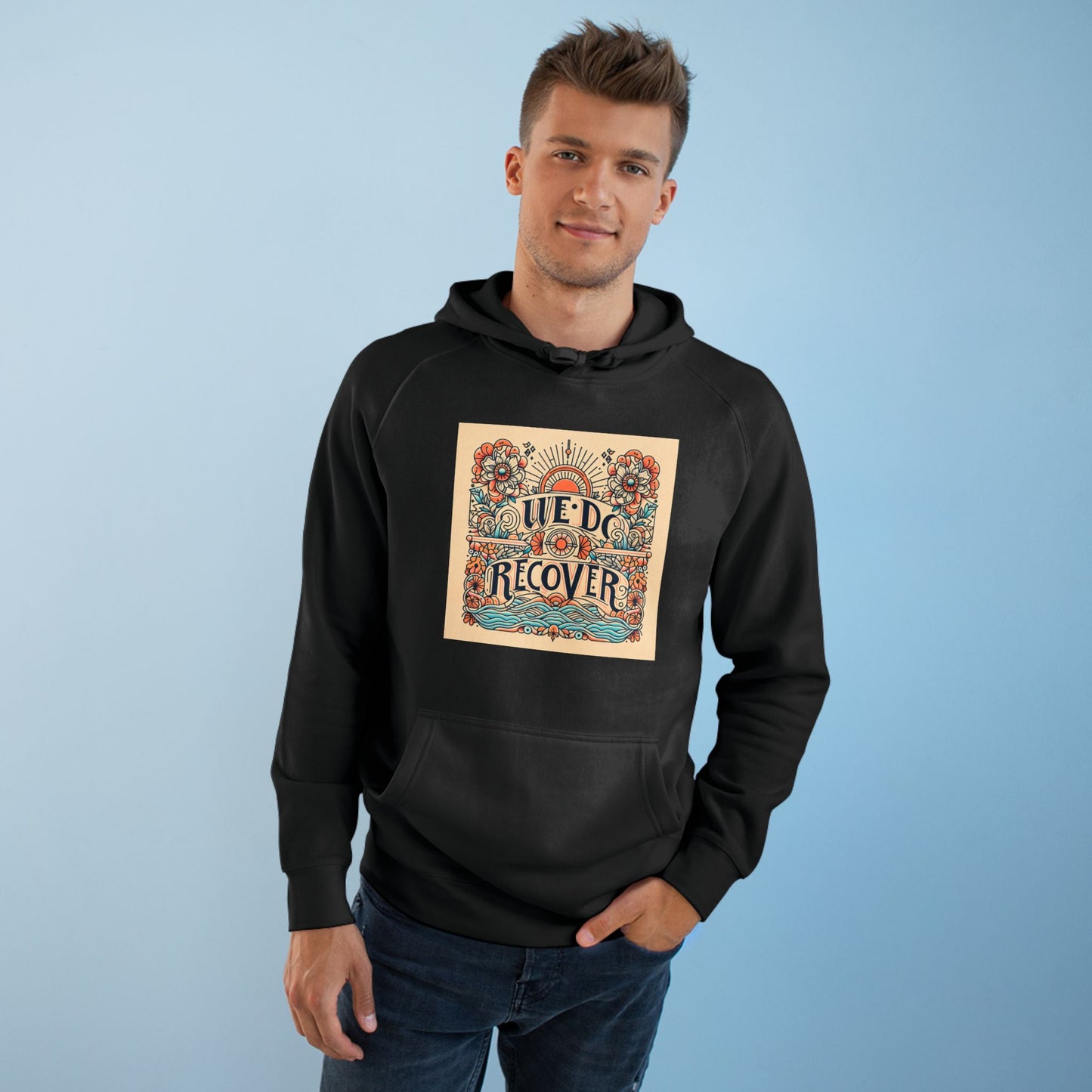 Everyday Recovery Unisex Hoodie - LIVED & RECOVER Design